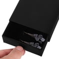 thumbnail image 3 of FUTUREORYY 2Pcs Black Paper Jewelry Box for Travel Jewlery Box Women, 3 of 8