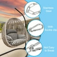 thumbnail image 3 of Cadena de Fitness Uxcell para Columpio de Porche, Kit de Extensión de Alta Resistencia, Plata 1/8 x 20", 3 of 7