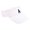 White, variant on Women Cotton Sun Hat Empty Top Headband Wide Brim for Beach Cap for Hiking with Textile Fastener