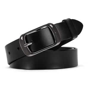 Whippy Women's Plus Size Leather Belt Pin Buckle