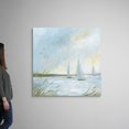 thumbnail image 2 of Great Big Canvas "Sailboats"  by Susan Winget Gray Black   Wrapped Canvas Print Wall Artwork, 2 of 7