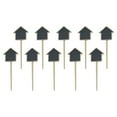 thumbnail image 4 of Miangastore 10Pcs Chalkboard Picks Small Garden Blackboards Message Inserted Cards, 4 of 8