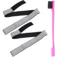 thumbnail image 1 of Shisuyan Wig Fixing Elastic Bands Practical Durable Silver Cloth 1 Set 6.9x0.8x0.4in, 1 of 8
