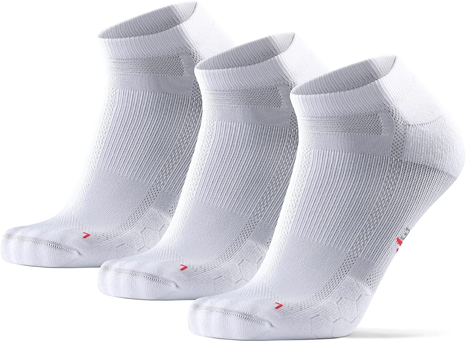 DANISH ENDURANCE Running Socks for Long Distances 3 Pack for Men & Women Cushioned Anti-Blister Arch Support 