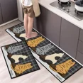 thumbnail image 4 of Alfombra de cocina, alfombra de cocina, alfombra de sala de estar, alfombra de mesita de noche larga, alfombra de pasillo, alfombra de baño, alfombra de entrada, lavable, 4 of 5