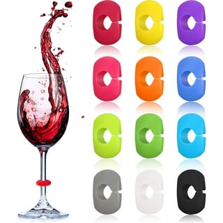 Wine Glass Tags,Wine Glass Drink Markers for Party Cocktail,Wine Glass Charms Markers-Wine Markers for Wine Glasses