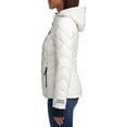 thumbnail image 3 of Tommy Hilfiger Womens Packable Hooded Puffer Jacket(White,XL), 3 of 6