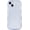 White, variant on MYKOMI Compatible with iPhone 14 Plus Clear Case,Cute Fashion Solid Color Curly Wave Frame Transparent Soft Silicone Anti-Scratch Shockproof Protective Slim Case for Women Girls