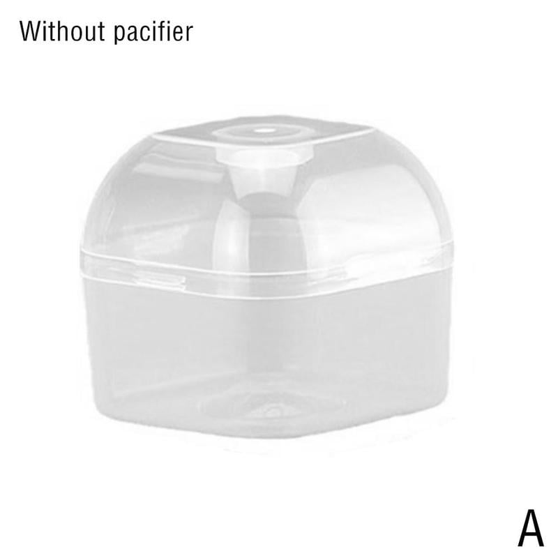 Apple Shaped Outdoor Baby Kids Soother Pacifier Dummy Storage Case Box Holder S 