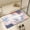 Multicolor F, variant on Iumwxz Bathroom Mat Diatomite Bathroom Water-Absorbent Floor Mats Bathroom Doorway Non-Slip Foot Mats Sink Toilet-Drying Floor Mats Floor Mat Bathroom Rug Multicolor Polyester