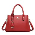 thumbnail image 1 of Bolso grande de cuero suave de moda, bolso de hombro, bolso para mamá de mediana edad, bolso de mano para mujer, 1 of 6