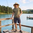 thumbnail image 4 of Outdoor UPF50+ Mesh Sun Hat Wide Brim Fishing Hat with Neck Flap Sun Hat for Men Women,One Size, 4 of 7