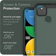 thumbnail image 5 of TUDIA Merge Google Pixel 5a Case Dual Layer Military Grade Heavy Duty - Hunter Green, 5 of 7
