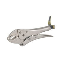 Steel Grip 10 in. Drop Forged Steel Curved Locking Pliers
