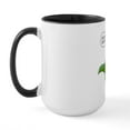 thumbnail image 2 of CafePress - I Love You This Much - 15 oz Ceramic Large White Novelty Mug, 2 of 4