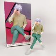 thumbnail image 1 of Figura de retorno de hechizo, Knotweed japonés Hisahito Gojo Satoru, dos caras, Su Nuo Xia Youjie, perro rizado, juguete con espinas, conjunto de modelos, 1 of 3