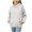White, variant on Hoodies for Child Girls Boys Preppy Long Sleeve Hooded Sweatshirt Pullover with Pocket Lightweight Hoodies for Girls Boys