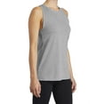 thumbnail image 4 of Mafoose Women's PosiCharge Tri-Blend Wicking Tank Light Grey Heather X-Large, 4 of 5