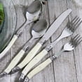thumbnail image 2 of 20 Piece Laguiole Faux Ivory Flatware Set, 2 of 5