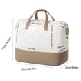 thumbnail image 3 of Quilt Storage Bag 85L Oxford Cloth with Zipper and Handles for Comforters, Blankets, Clothing, Moving, Travel, 3 of 6