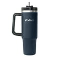 thumbnail image 5 of Outdoors Professional 40-oz. Stainless Steel Double-Walled Insulated Tumbler with Straw (Navy Blue), 5 of 9