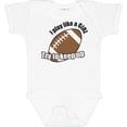thumbnail image 3 of Inktastic Football - Like a girl Girls Baby Bodysuit, 3 of 5