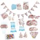 thumbnail image 2 of Paquete de 90 decoración de cumpleaños Colcomx Happy Birthday Vajilla Set completo Accesorios, 2 of 8