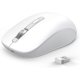 thumbnail image 1 of Pure White Bluetooth Mouse, 2.4g Wireless Bluetooth Mouse Dual Mode (bluetooth 5.0/3.0+usb), Computer Mouse, 1 of 4