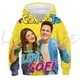 thumbnail image 3 of Sudadera con capucha de manga larga para niños y niñas, estampado divertido en 3D informal con ropa de abrigo, ideal para regalo, 3 of 4