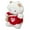 Red, variant on Soft Sheep Stuffed Animal - 8.9in Plush Toy for Kids, Cute Farm Animal Doll, Blackish Green