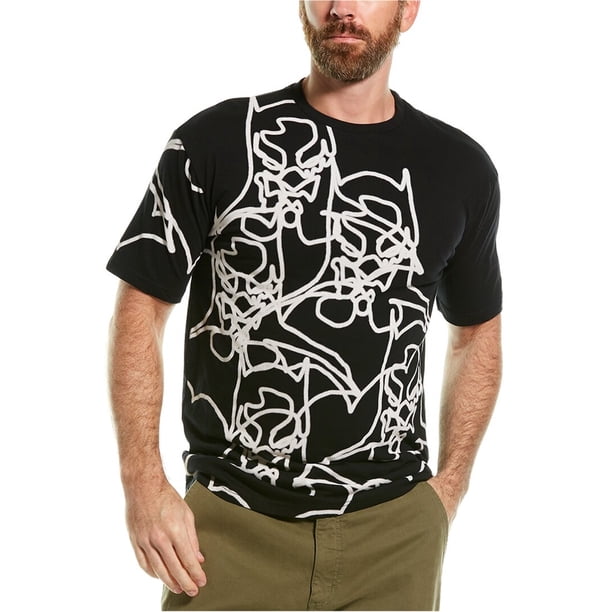 Camiseta gráfica de Batman Elevenparis para hombre color negro azabache S