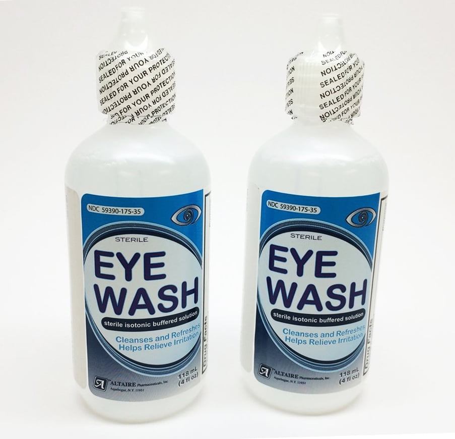 Eye Wash, 4 oz. 2/pk