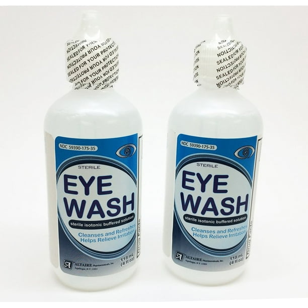 Eye Wash, 4 oz. 2/pk