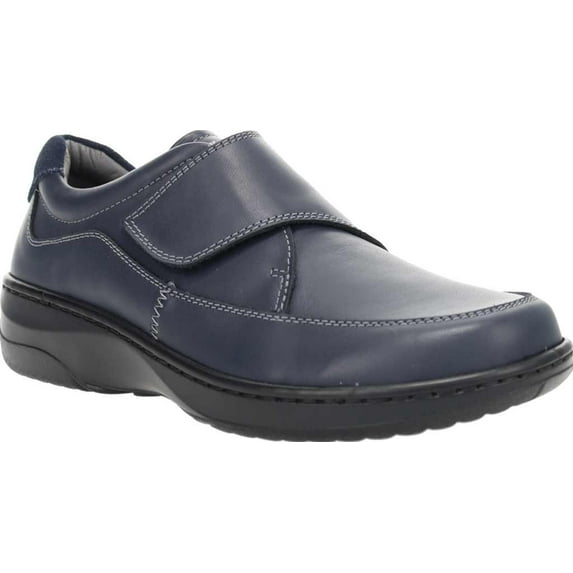 Women's Propet Gilda Sneaker Navy Full Grain Leather