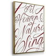 thumbnail image 3 of Heaven and Nature - Framed Gallery Wrapped Holiday Canvas - 25 x 37 - Gold Frame, 3 of 8