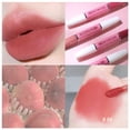 thumbnail image 2 of Brillant à Lèvres Mat 2 en 1, Gloss Longue Tenue Imperméable en Velours, Brillant à Lèvres Hautement Pigmenté, Ne Colle Pas au Verre et Ne Déteint Pas, Rouge à Lèvres Maquillage pour Femmes et Filles (Couleur:04), 2 of 7