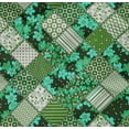 thumbnail image 5 of oneOone Cotton Poplin Twill Dark Green Fabric Floral Quilting Supplies Print Sewing Fabric By The Yard 56 Inch Wide, 5 of 6