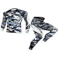 thumbnail image 1 of Men‘s Compression Base Layer 2PCS Clothes Set Athletic Fitness Quickly Dry Long Sleeve Tights T-Shirt Leggings, 1 of 7