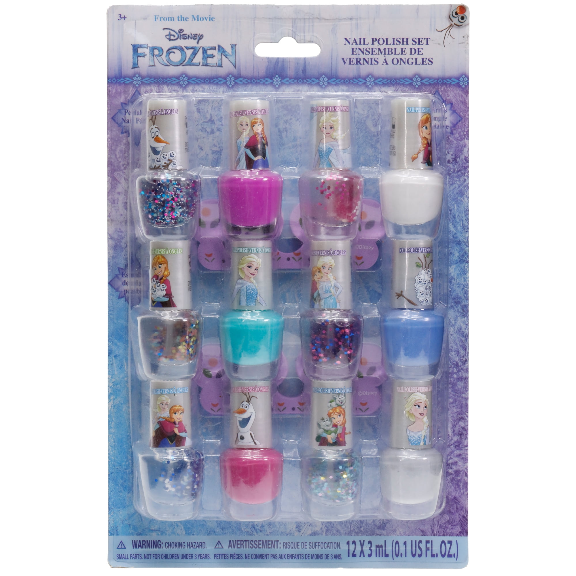 Townley Disney Nail Polish Assortment, 12 Pieces