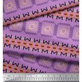 thumbnail image 2 of Soimoi polyester Crepe Fabric Geometric African Decor Fabric Printed Yard 52 Inch Wide, 2 of 3