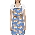 thumbnail image 3 of Sikiie Corgi Aprons for Kitchen Cooking Aprons, Chef Apron for Men Women Chef, 3 of 7