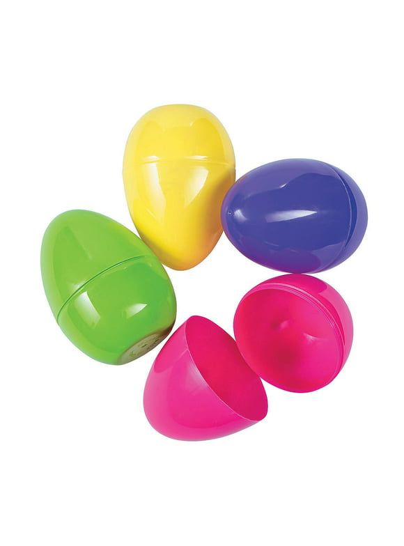 Jumbo Easter Eggs - Party Supplies - 12 Pieces