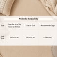 thumbnail image 5 of Shadoumai Baby Starfish Onesie Cute Thick Starfish Jumpsuit | Baby Blanket Wearable Swaddle Funny Clothes Toddler Comfort Soft Winter Warm Outfit, 5 of 7