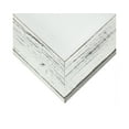 thumbnail image 5 of 30x33 Rustic Country White Picture Frame Solid Wood, 5 of 5