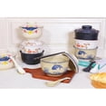 thumbnail image 5 of Ceramic Ramen Bowl Set,27 Oz Japanese Vintage Large Soup Bowls Instant Noodle Bo, 5 of 10