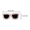 thumbnail image 2 of CRILSTYLEO 6Ud Clips Coloridos Para Con En De Gafas De Sol, 2 of 8