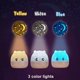 thumbnail image 2 of Mini proyector de estrellas, luz de noche LED USB para habitación de niños y lámpara de fiesta, rotación de 360 ​​grados, divertido regalo navideño, cerdo rosa, 2 of 5