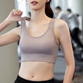 thumbnail image 2 of 2DXuixsh Sports Bras for Women Full Coverage Plus Size Lifting Bra High Impact Sports Bras for Women Padded Workout Bras Racerback Bras Yoga Bras Purple Size Xl, 2 of 9