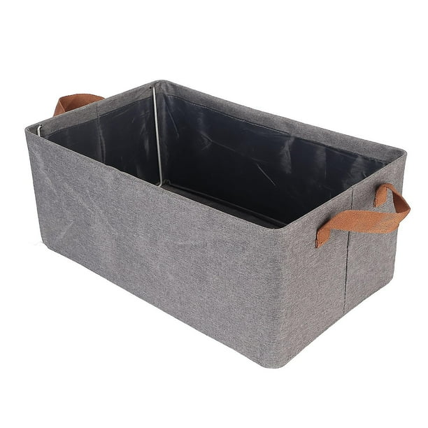Clothes Storage Bins with Handles, Large Opening, Thick, Durable, Foldable, for Clothes and Towels