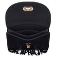 thumbnail image 6 of Women's Cute Compact Fringe Purse Shoulder Bag (Fits Cell Phones up to 6.25In x 3.1In), 6 of 6